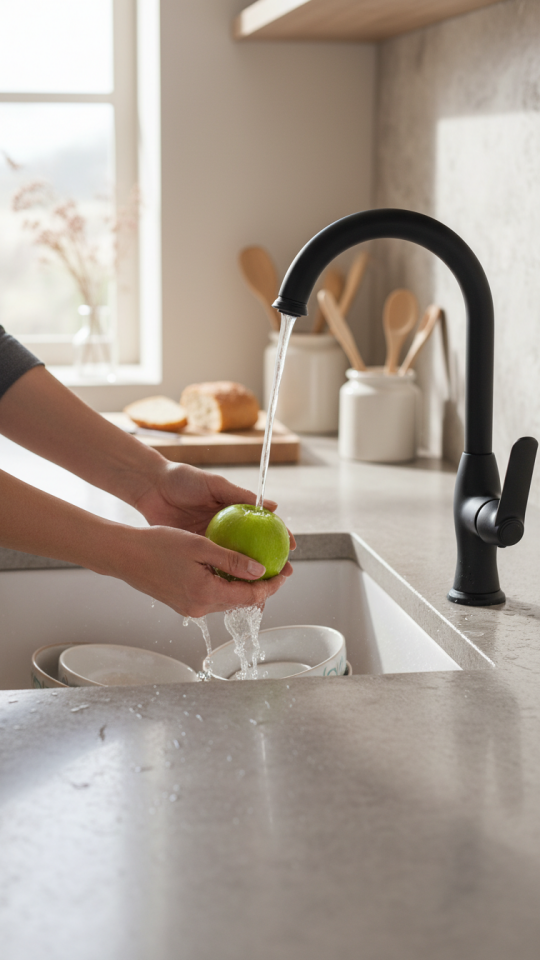 Gusto Black Mutfak Bataryası Siyah