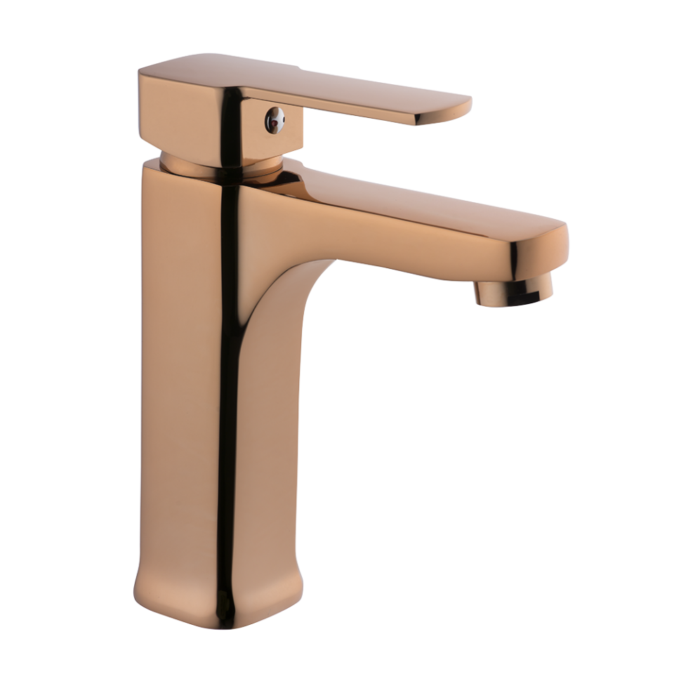 Robin Rose Gold Lavabo Bataryası Orta Boy