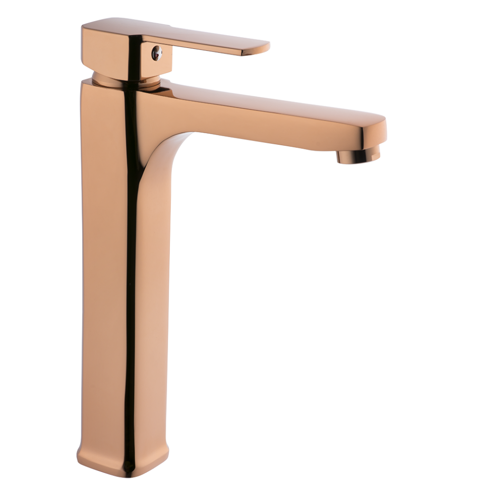 Robin Rose Gold Lavabo Bataryası Çanak Boy