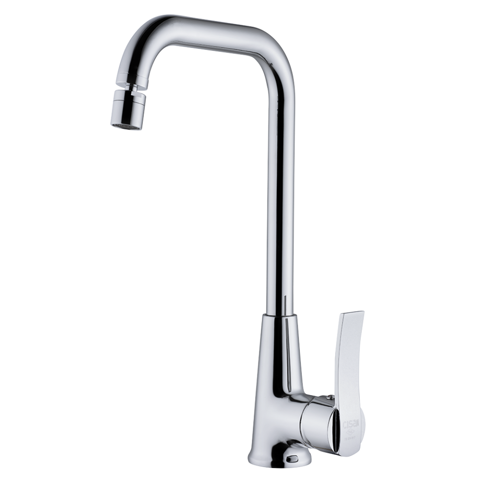 Nova Krom Mutfak Bataryası Yatık Boru Oynar Uç