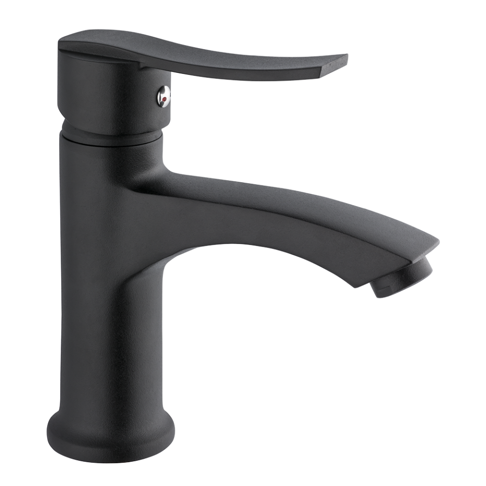 Nova Black Lavabo Bataryası Siyah