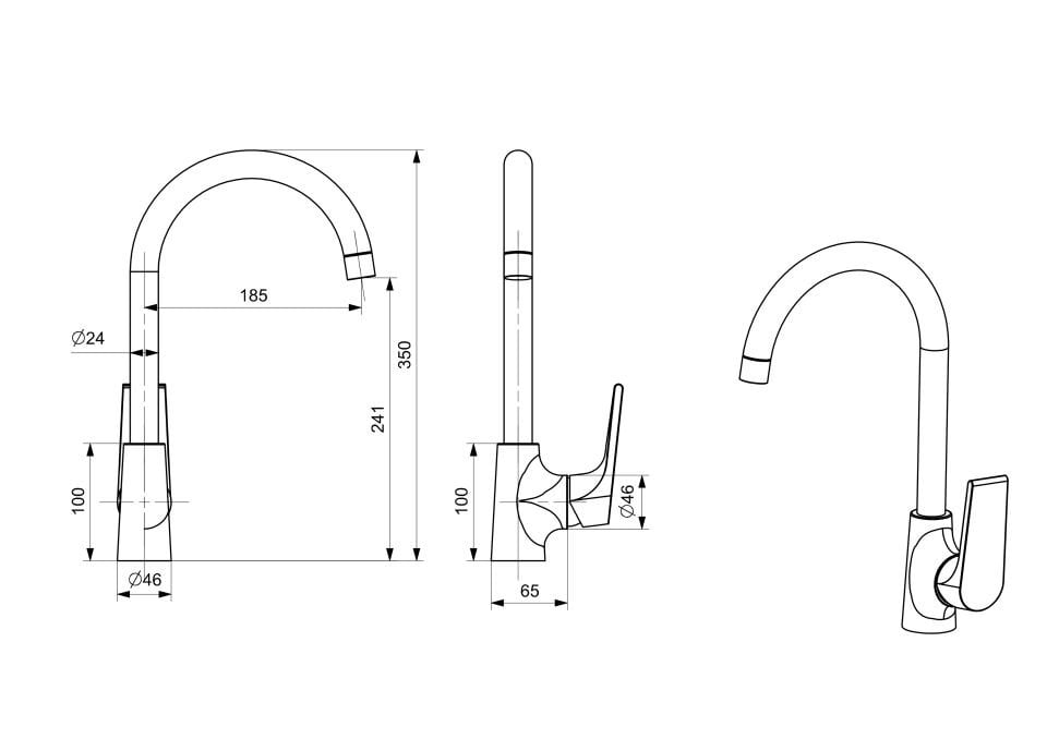 Storm Krom Mutfak Bataryası