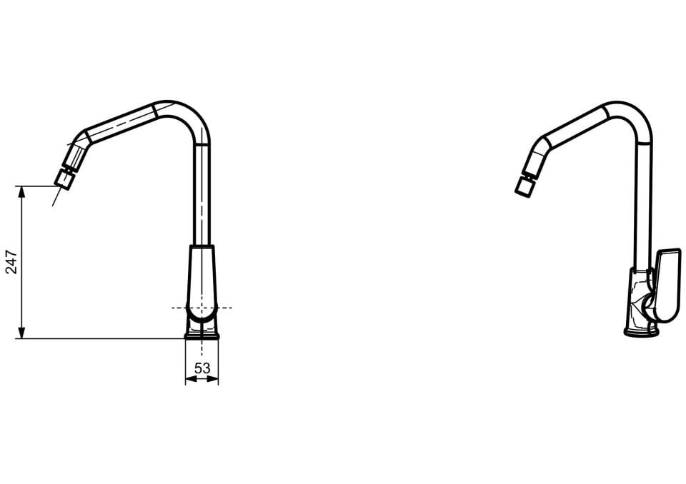 Storm Krom Mutfak Bataryası Oynar Uçlu
