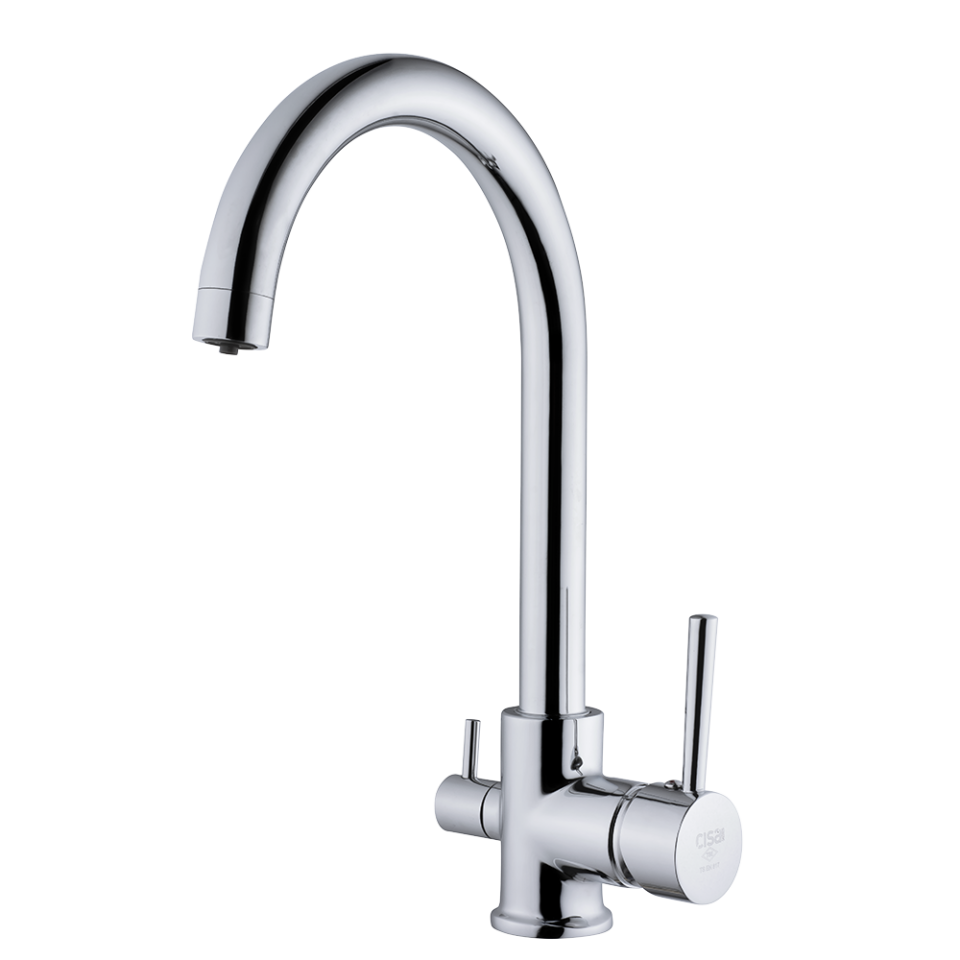 Arıtmalı Mutfak Bataryası Dik Boru Krom