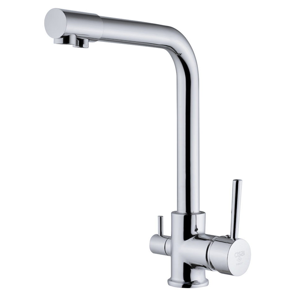 Arıtmalı Mutfak Bataryası Yatık Boru Krom