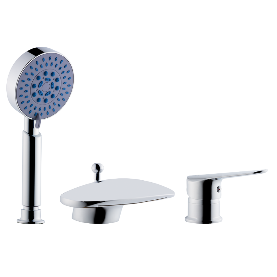 Şelale Jakuzi Bataryası 3'lü Krom