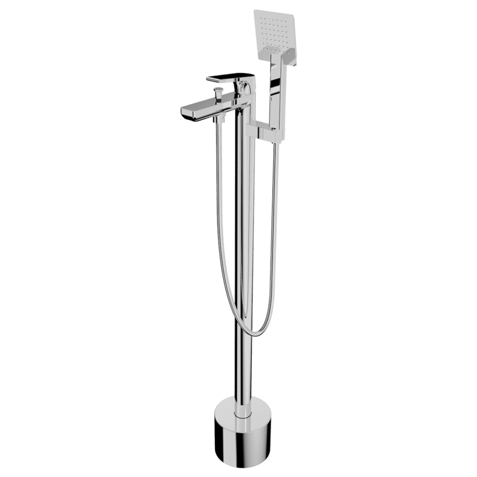 Ayaklı Küvet Bataryası Krom