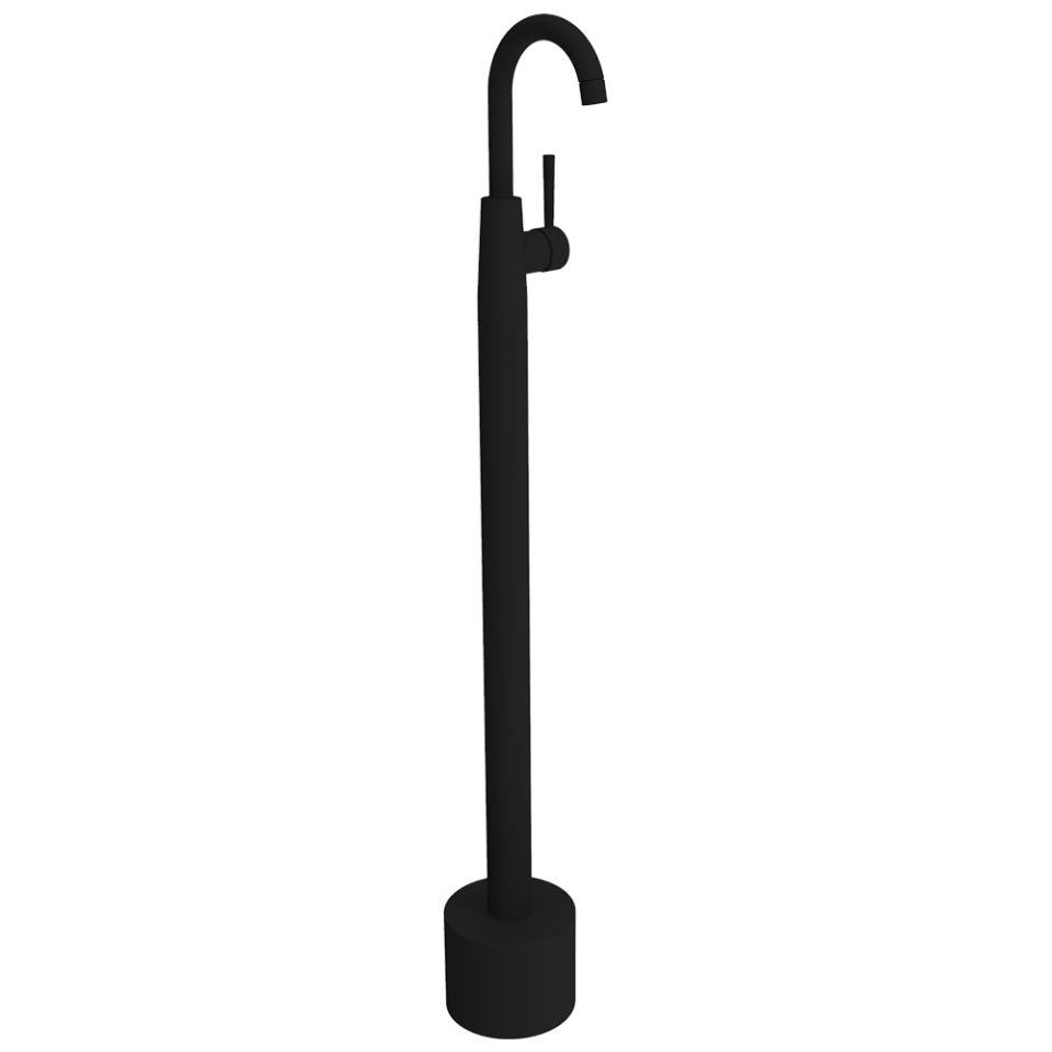 Lavabo Bataryası Ayaklı XL Siyah