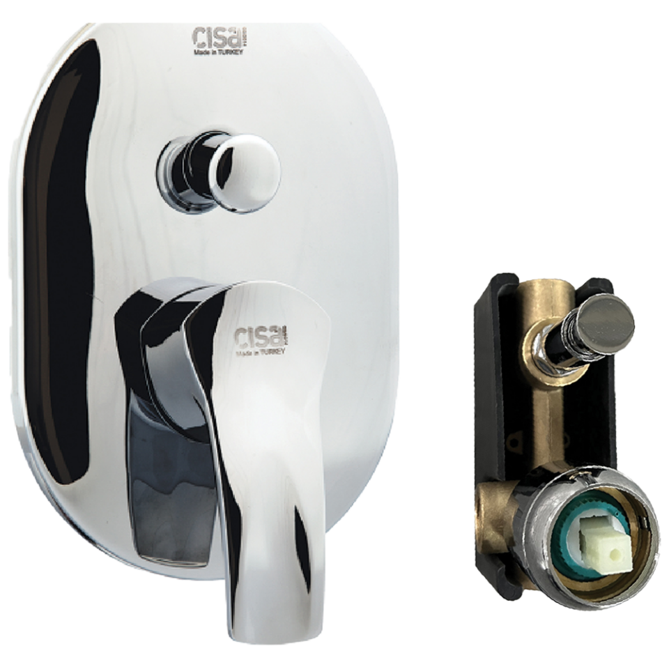 Ankastre Banyo Bataryası (Sıvaaltı) Krom