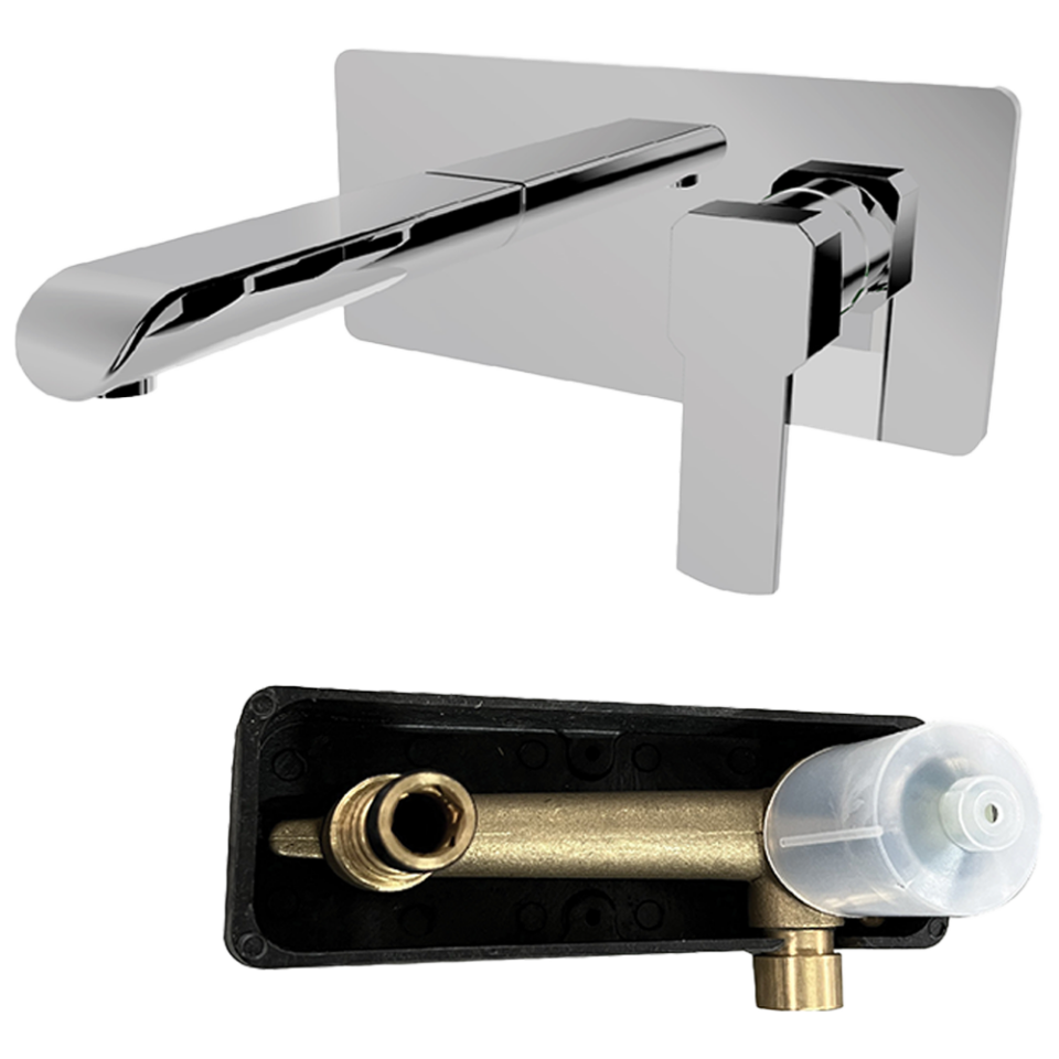 Ankastre Lavabo Bataryası Sıvaaltı Krom