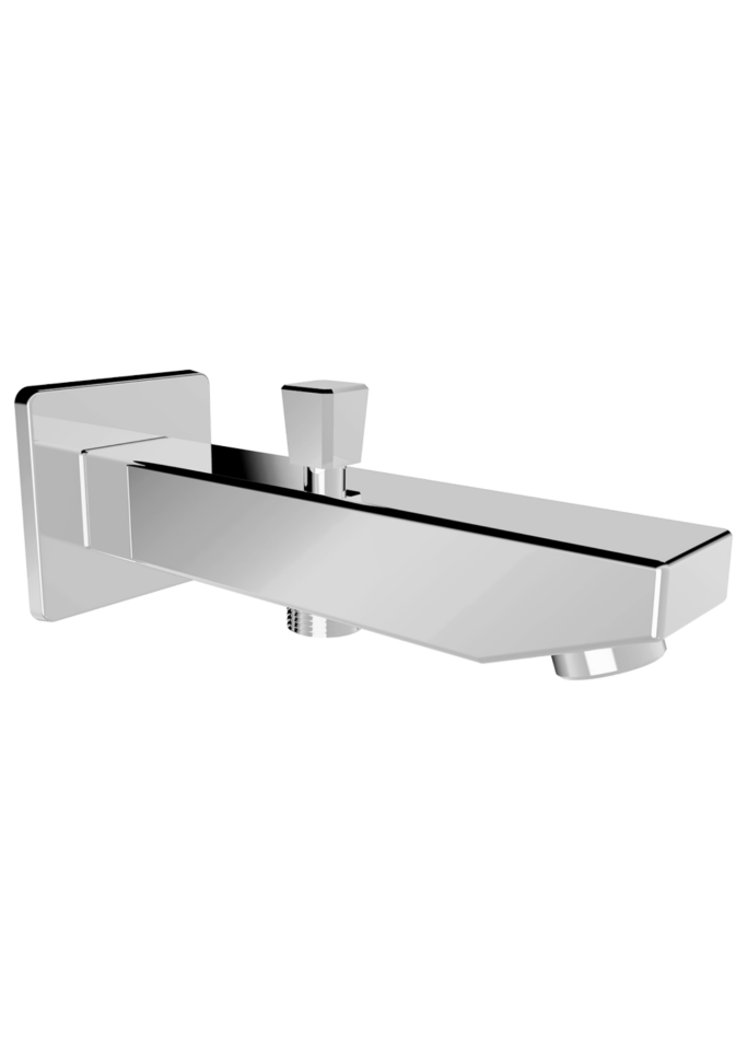 Ayırıcılı Duş Çıkışı Gaga Kare Uzun Krom