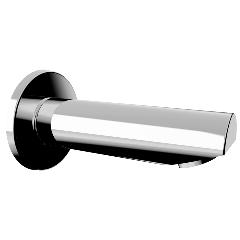 Ayırıcısız Duş Çıkışı Gaga Yuvarlak Kısa Krom