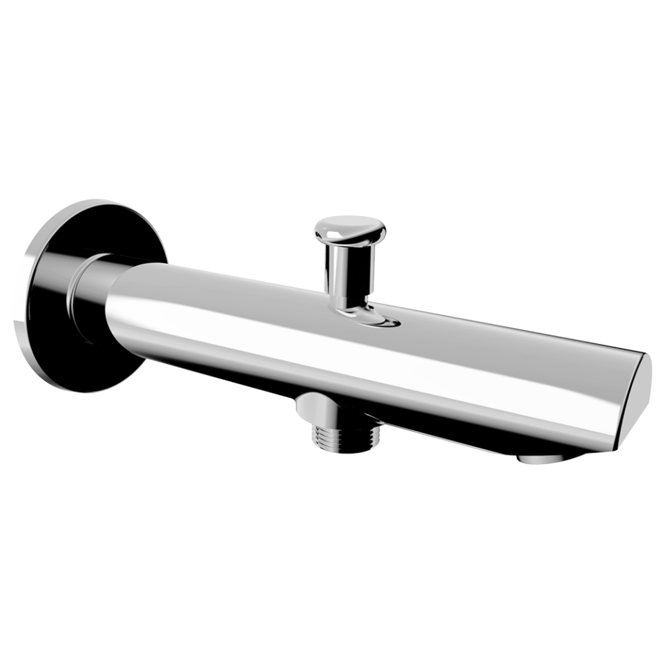 Ayırıcılı Duş Çıkışı Gaga Yuvarlak Uzun Krom