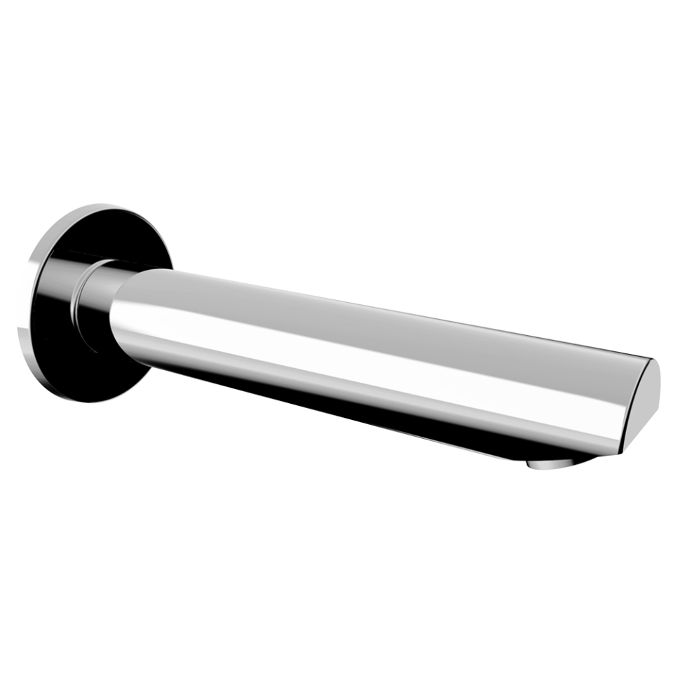 Ayırıcısız Duş Çıkışı Gaga Yuvarlak Uzun Krom