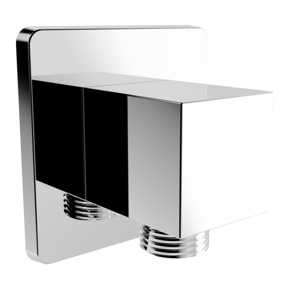 Kare Duş Çıkışı Krom