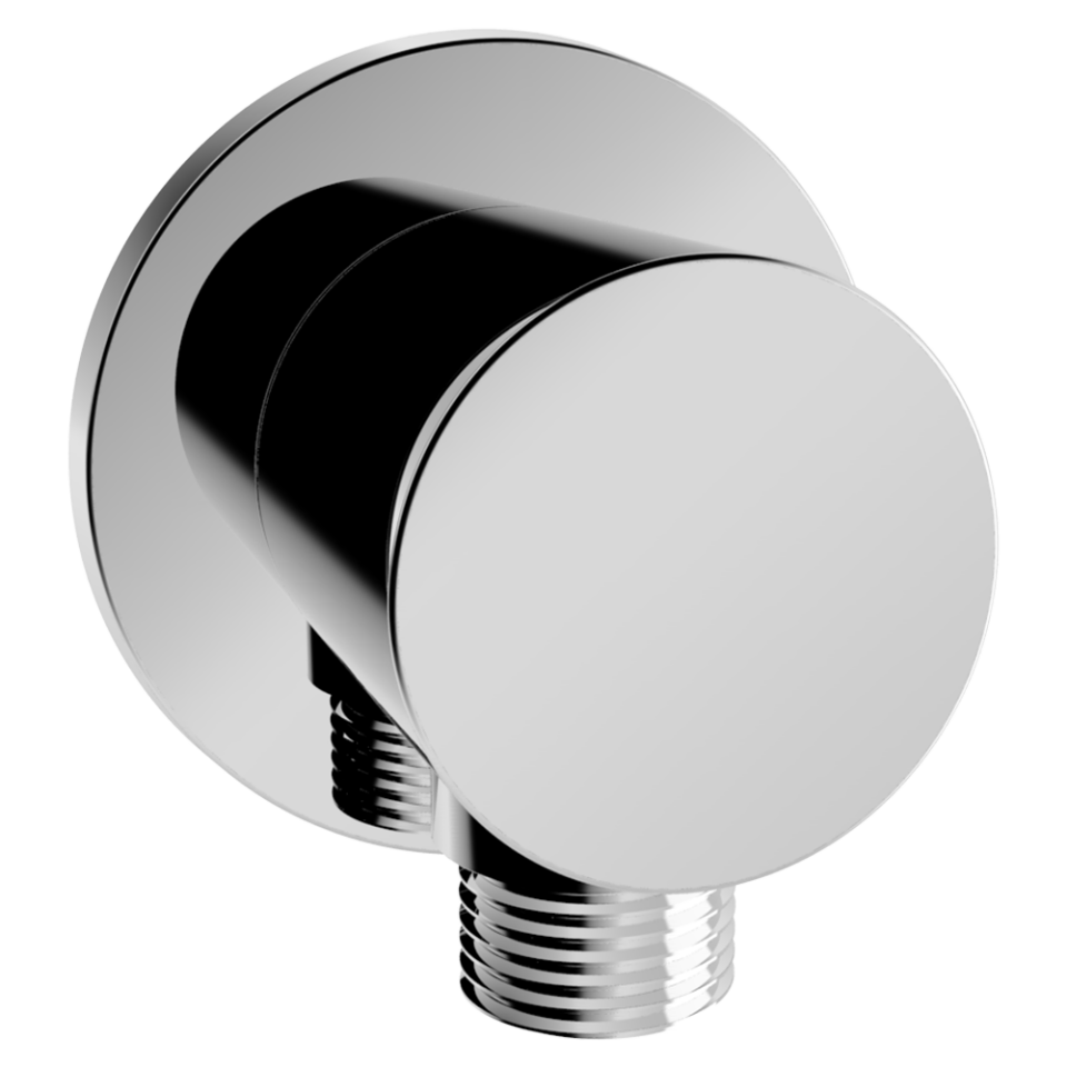 Yuvarlak Duş Çıkışı Krom