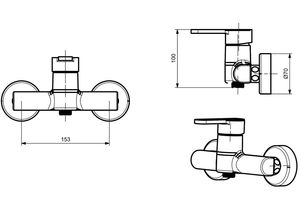 Vera Duş Bataryası Krom