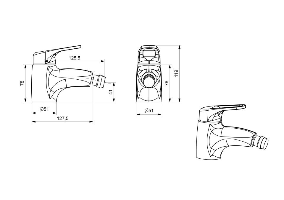 Layer Bide Bataryası Krom