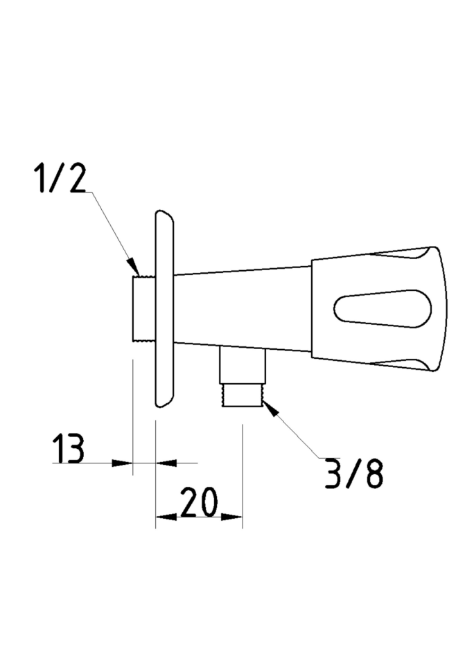 Taharet Musluğu Artı Krom