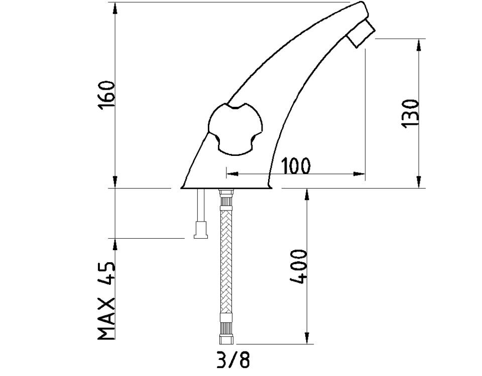 Smart Lavabo Bataryası Krom