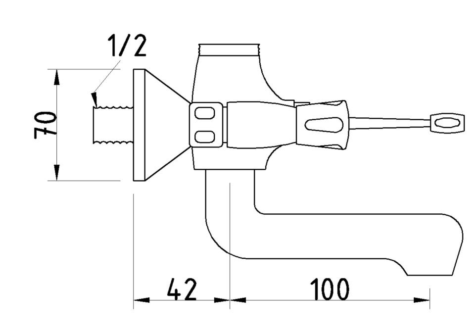 Daisy Banyo Bataryası Krom