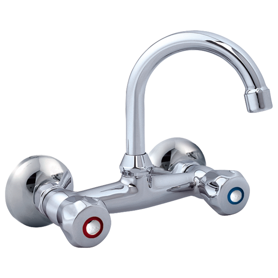 Daisy Lavabo Bataryası Döner Boru Krom