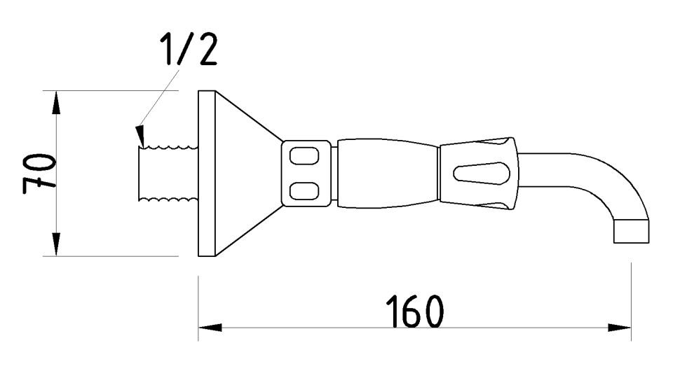 Daisy Lavabo Bataryası Krom