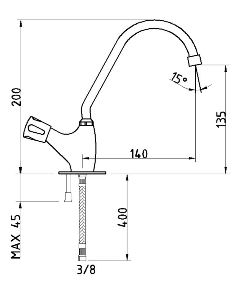 Daisy Mutfak Musluğu