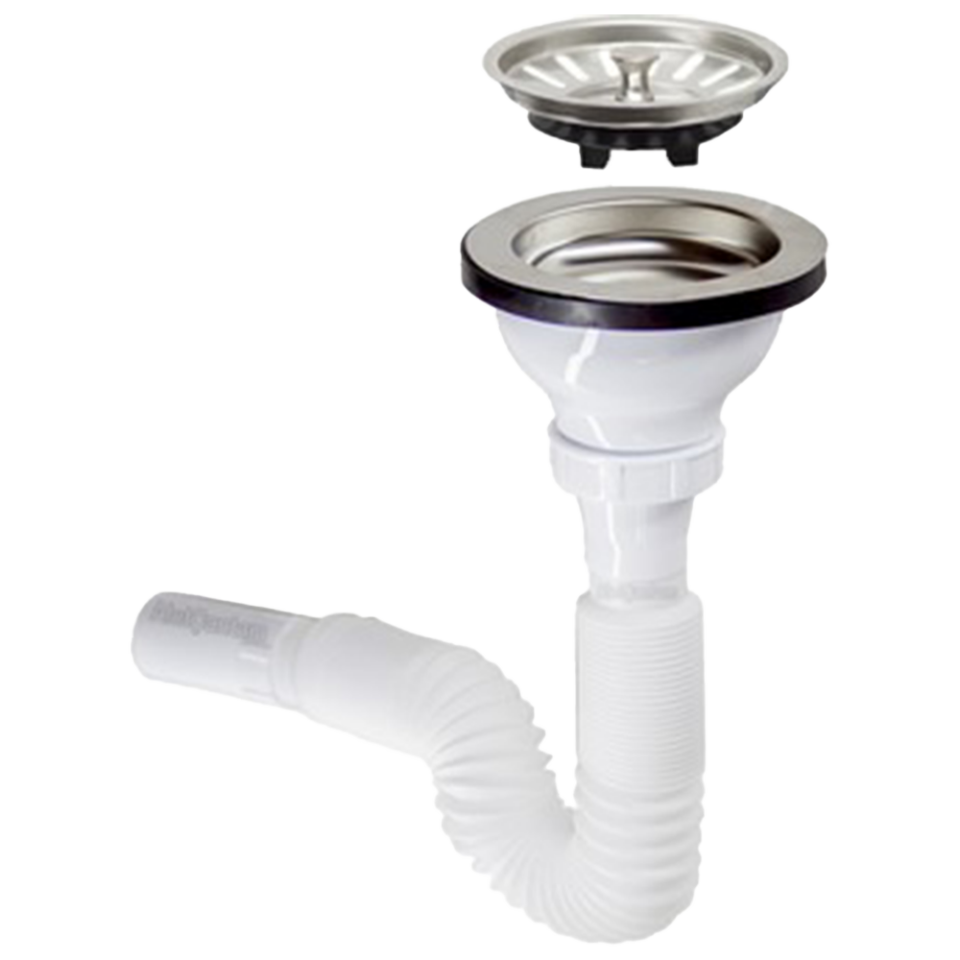 Çöpmak Mutfak Sifonu Tekli