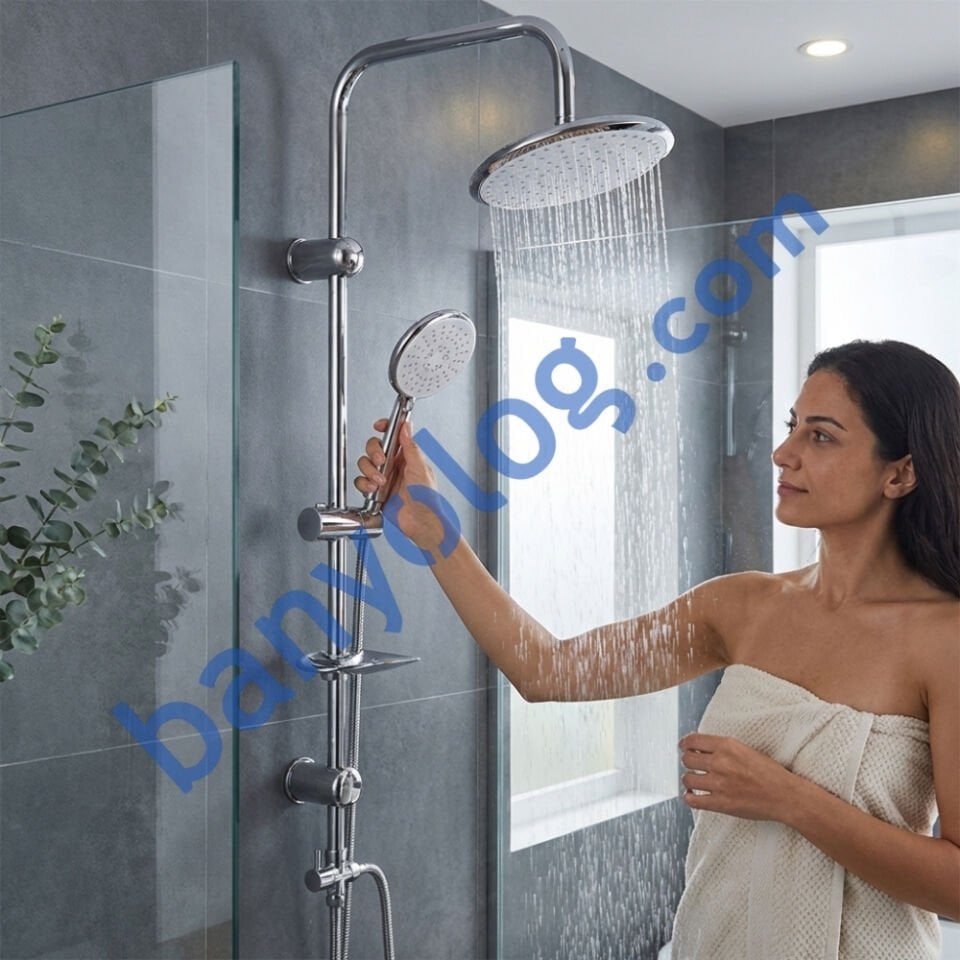 Robot Tepe Duş Sistemi Lily Krom