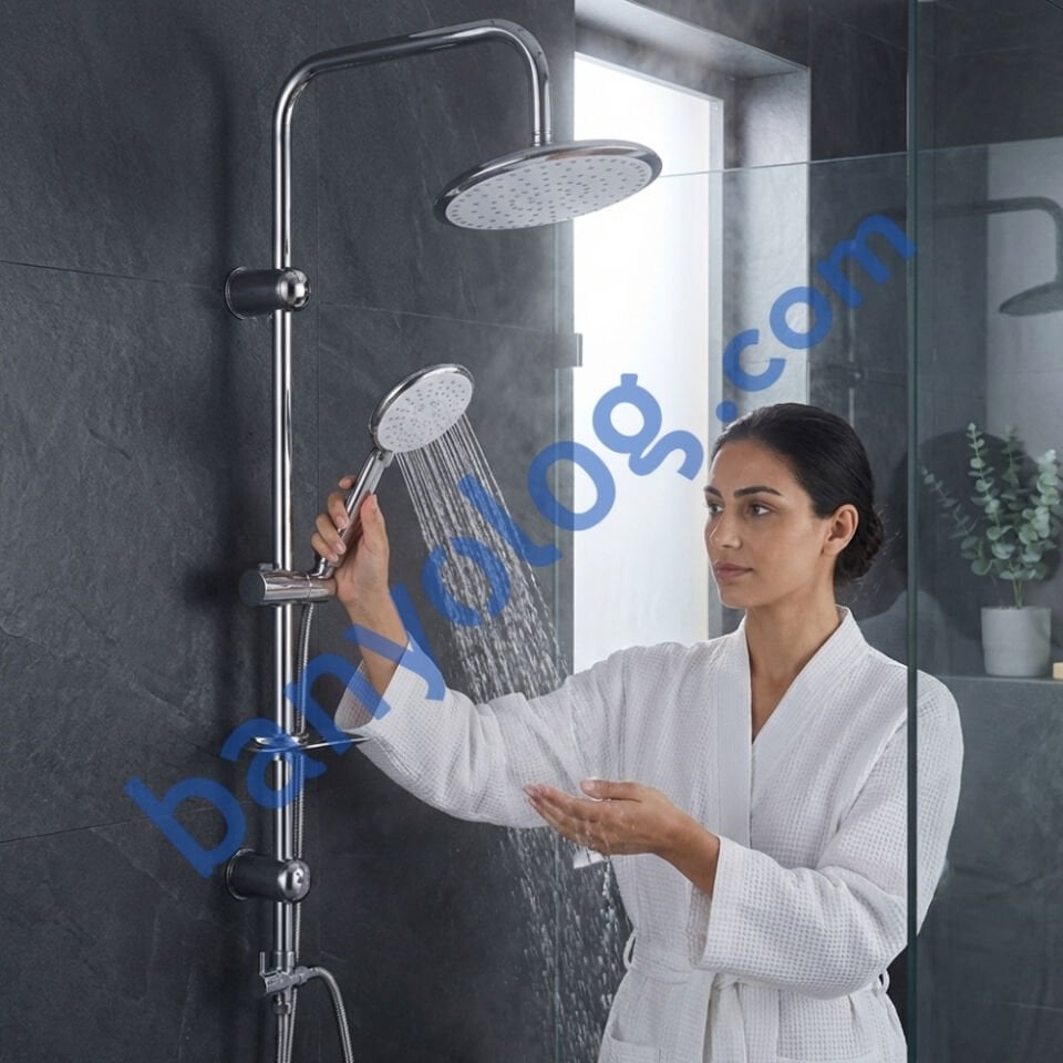 Robot Tepe Duş Sistemi Lily Krom