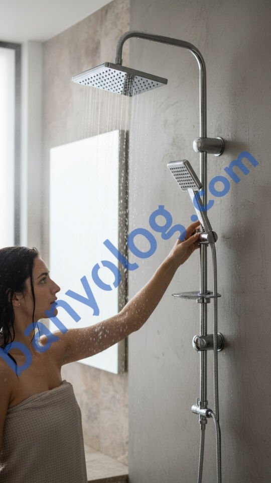 Robot Tepe Duş Sistemi Nova Krom