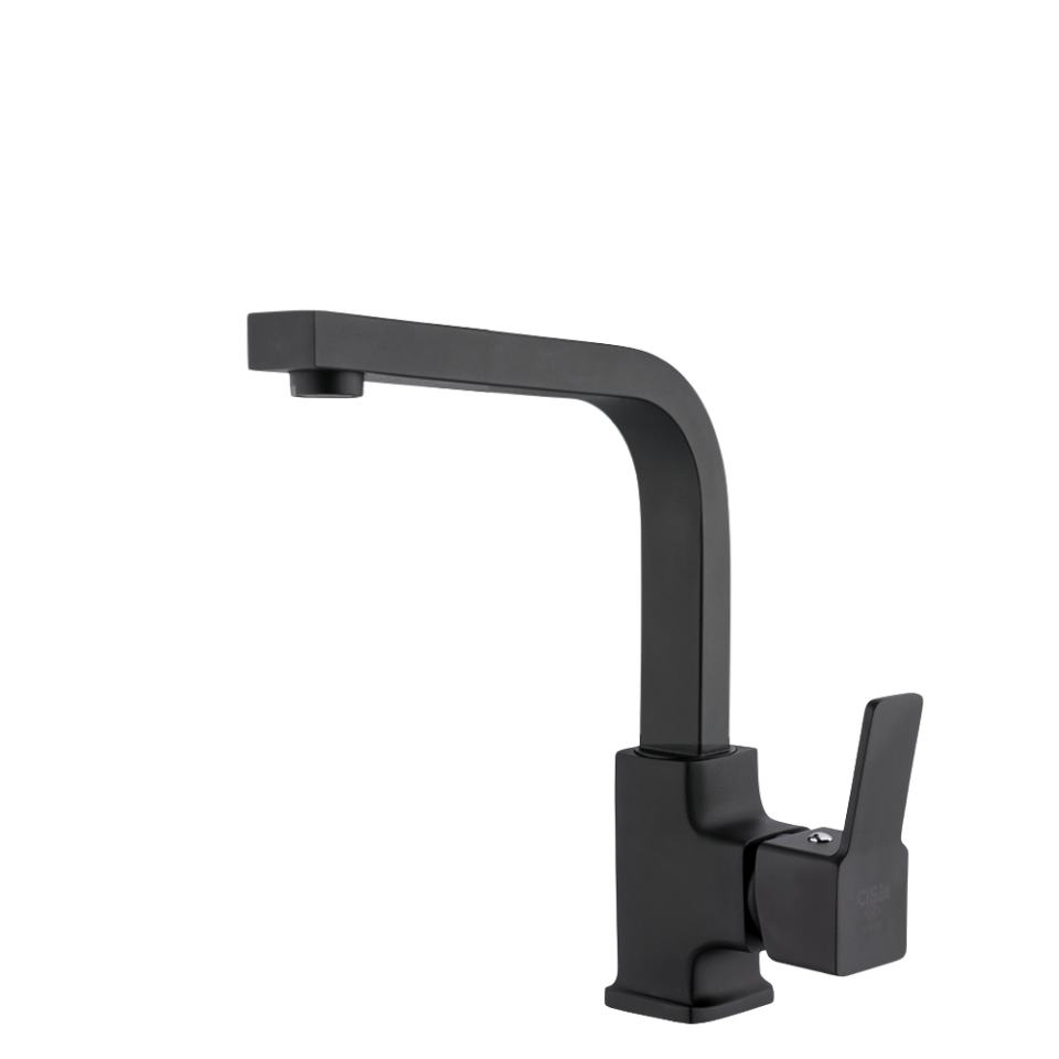 Ayliz Black Lavabo Bataryası Borulu Siyah